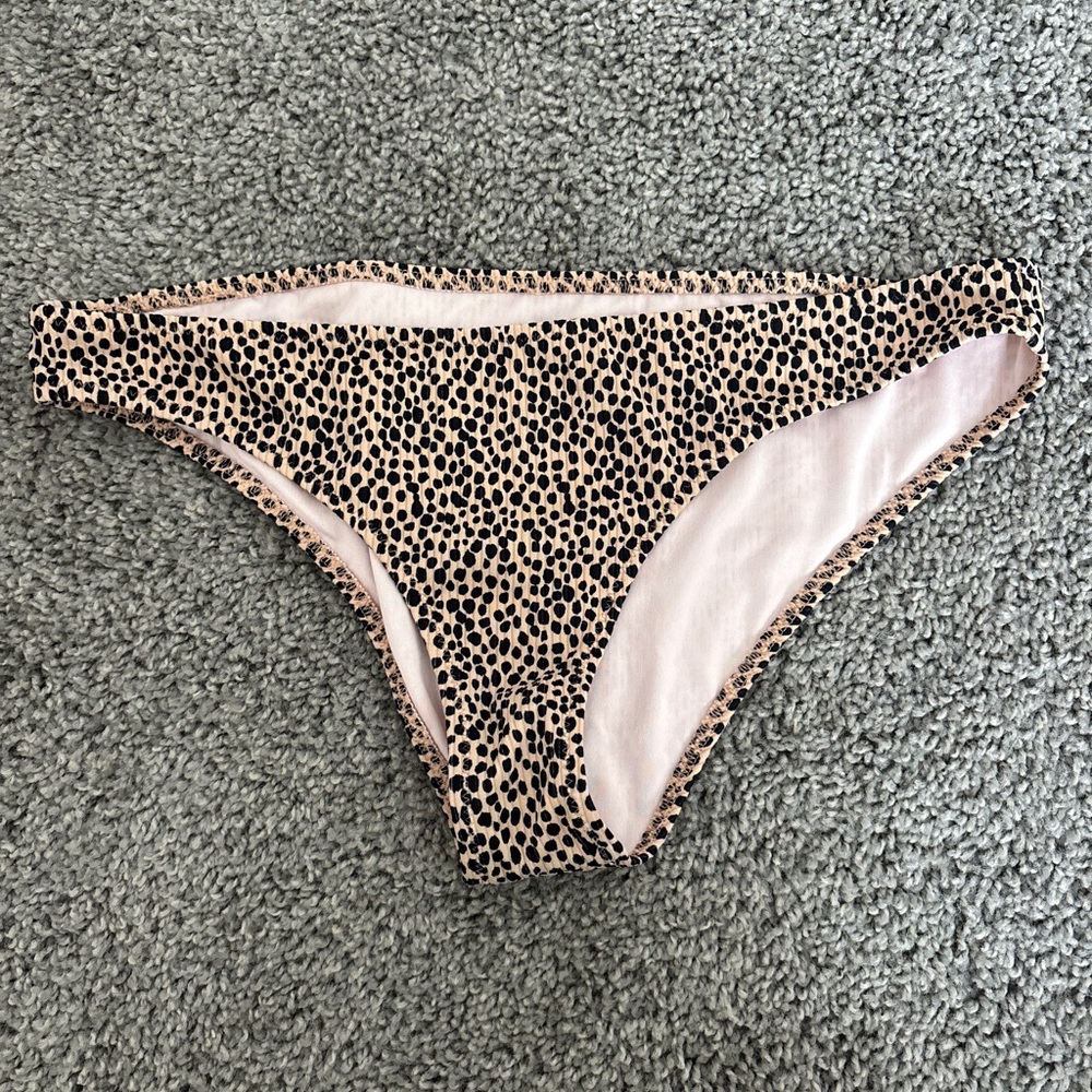 Shade & Shore Animal Print Bikini Bottoms